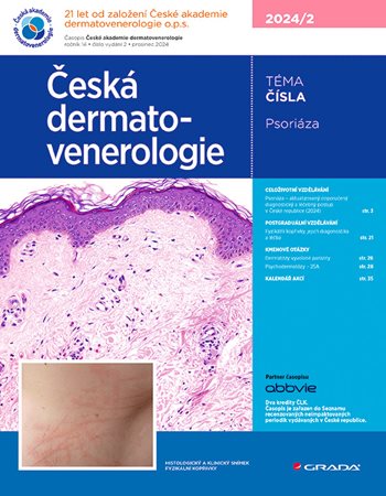 E-kniha: Česká dermatovenerologie 2024/2 od Hercogová Třešňák Jana