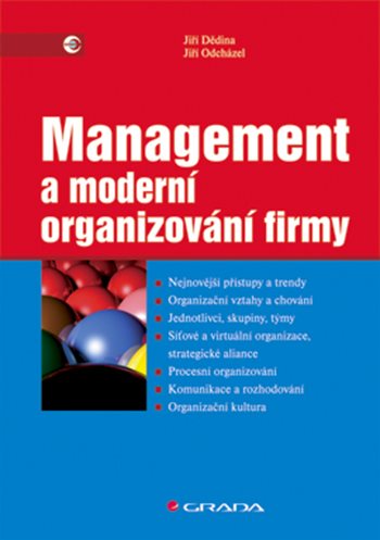 E-kniha: Management a moderní organizování firmy od Dědina Jiří