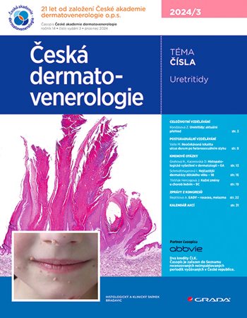 E-kniha: Česká dermatovenerologie 2024/3 od Hercogová Třešňák Jana