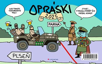 Kniha Opráski 2025 - stolní kalendář
