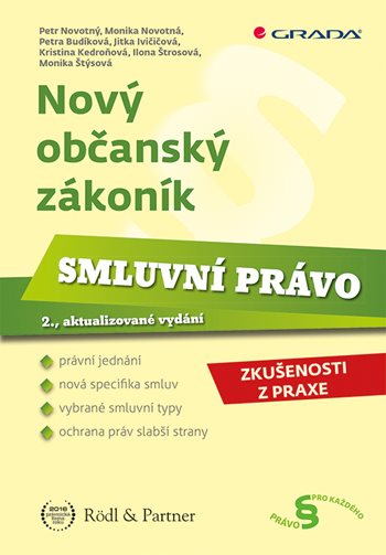 E-kniha: Nový občanský zákoník - Smluvní právo od Novotný Petr