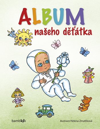 Kniha Album našeho děťátka