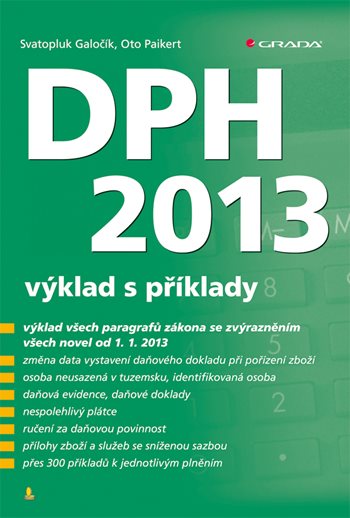 E-kniha: DPH 2013 od Galočík Svatopluk