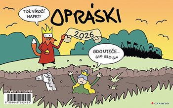 Kniha Opráski 2026 - kalendář stolní