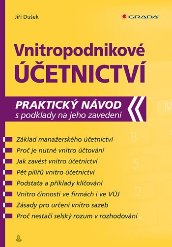 E-kniha: Vnitropodnikové účetnictví od Dušek Jiří