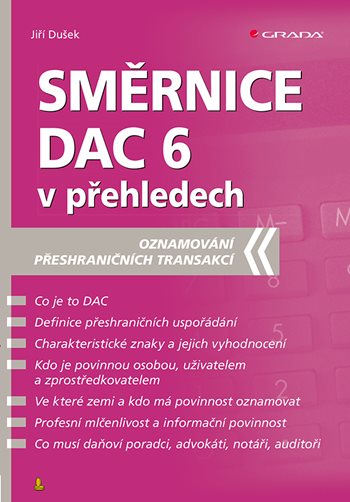 E-kniha: Směrnice DAC 6 v přehledech od Dušek Jiří