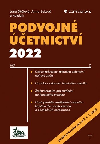 E-kniha: Podvojné účetnictví 2022 od Skálová Jana