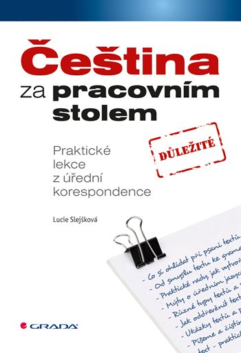 E-kniha: Čeština za pracovním stolem od Slejšková Lucie