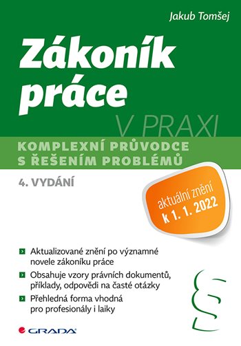 E-kniha: Zákoník práce v praxi - 4. vydání od Tomšej Jakub