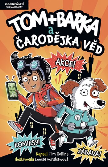 Kniha Tom + Barka a Čarodějka věd