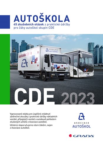 E-kniha: 45 zkušebních otázek z praktické údržby pro žáky autoškol skupin CDE od Asociace autoškol ČR