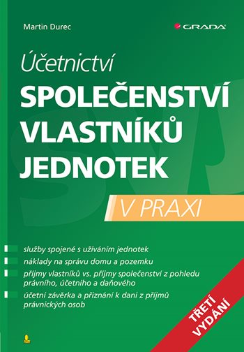 E-kniha: Účetnictví společenství vlastníků jednotek - 3. vydání od Durec Martin