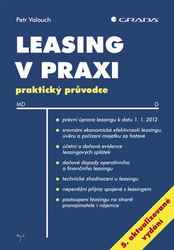 E-kniha: Leasing v praxi, 5. aktualizované vydání od Valouch Petr