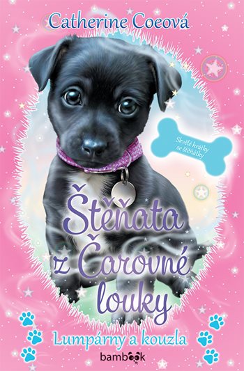 Kniha Štěňata s Čarovné louky Lumpárny a kouzla