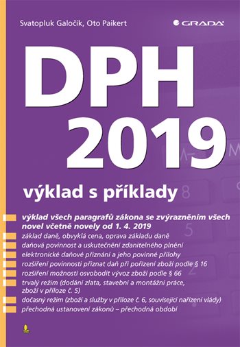 E-kniha: DPH 2019 od Galočík Svatopluk