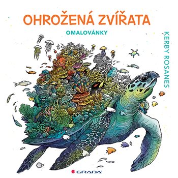 Omalovánky - Ohrožená zvířata - Rosanes Kerby