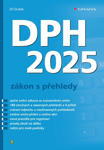 Kniha DPH 2025 - zákon s přehledy