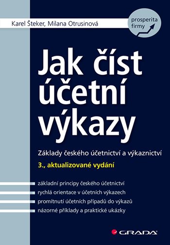 Kniha Jak číst účetní výkazy - Základy českého účetnictví a výkaznictví