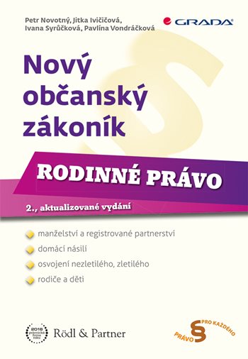 E-kniha: Nový občanský zákoník - Rodinné právo od Novotný Petr
