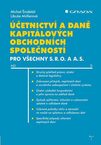 Kniha Účetnictví a daně kapitálových obchodních společností pro všechny s. r. o. a a. s.