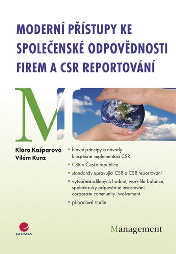 Kniha Moderní přístupy ke společenské odpovědnosti firem a CSR reportování