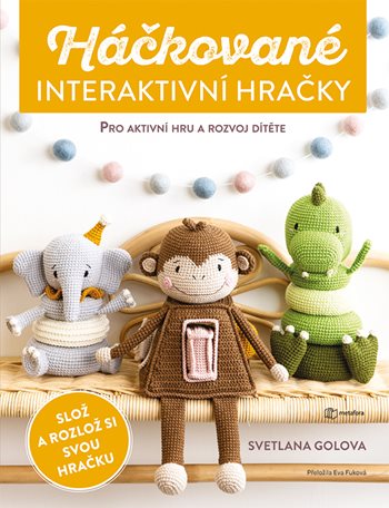 Kniha Háčkované interaktivní hračky