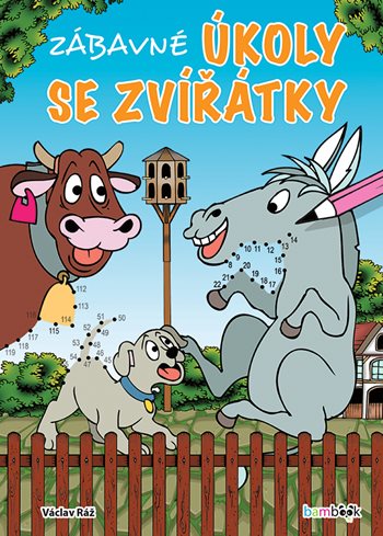 Kniha Zábavné úkoly se zvířátky