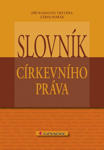 E-kniha: Slovník církevního práva od Tretera Jiří Rajmund