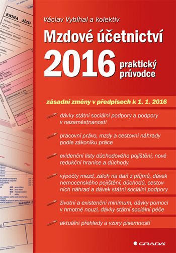 E-kniha: Mzdové účetnictví 2016 od Vybíhal Václav