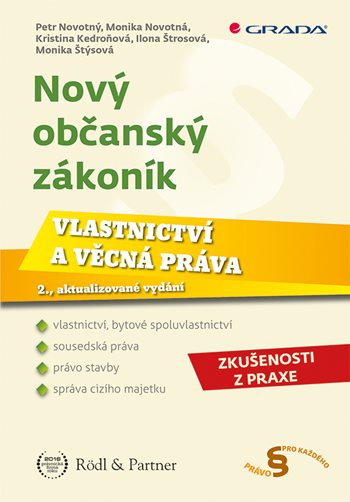 E-kniha: Nový občanský zákoník - Vlastnictví a věcná práva od Novotný Petr