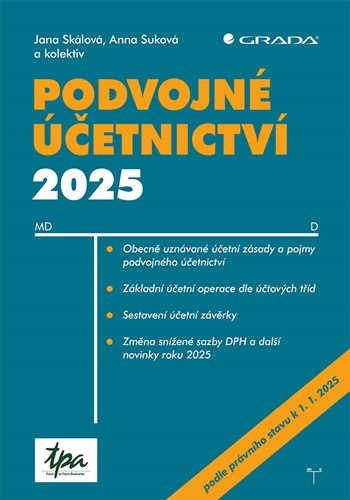 Kniha Podvojné účetnictví 2025