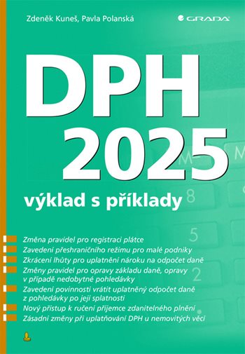 Kniha DPH 2025 - výklad s příklady