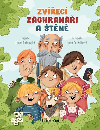 Kniha Zvířecí záchranáři a štěně