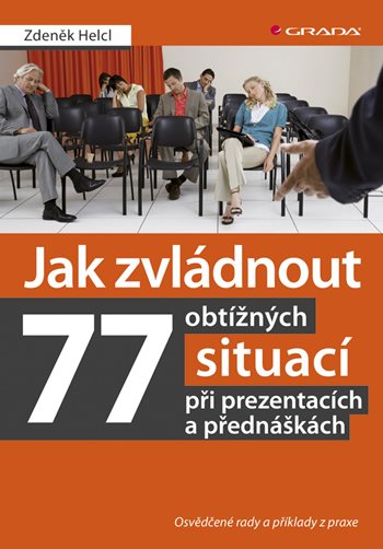 Kniha Jak zvládnout 77 obtížných situací při prezentacích a přednáškách