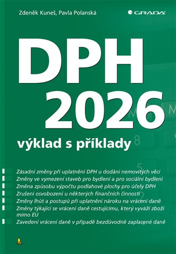 Kniha DPH 2026 - výklad s příklady