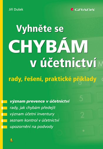 E-kniha: Vyhněte se chybám v účetnictví od Dušek Jiří