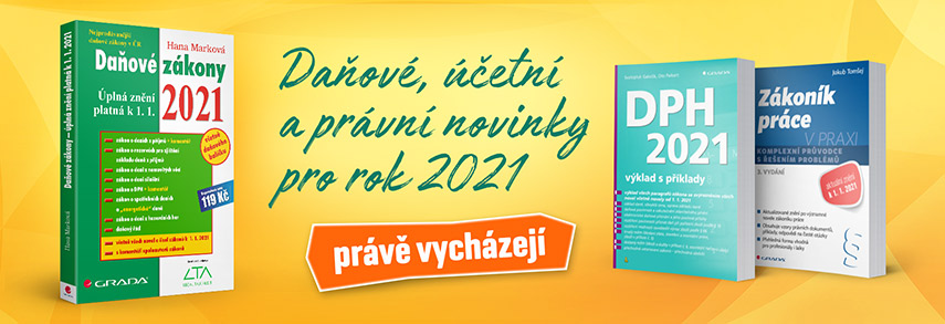 Daně, právo a účetnictví 2021